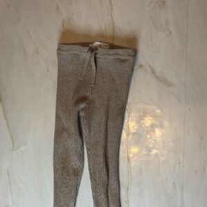 Zara Tan Leggings Soft Stretchy Bottoms
